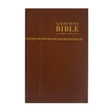 Goodnews Leather Bible- Brown Colour