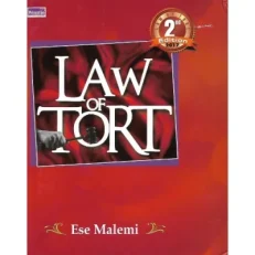 Law Of Tort By Ese Malemi 2nd Edition - 2017 Hardcover