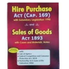 Hire Purchase Act cap 169 - Sales Of Goods