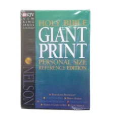 Holy Bible Giant Print Personal Size Reference Edition Nkjv