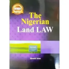 The Nigerian Land Law By Adewale Taiwo