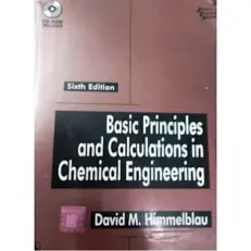 Basic Principles And Calculations In Chemical Engineering By David M. H. 6th Edition