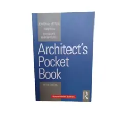 Architect's Pocket Book By Jonathan Hetreed / Charlotte Baden-powell - 5th Edition 2017