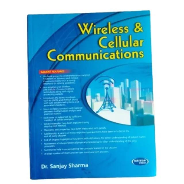 Wireless & Cellular Communications By Dr. Sanjay Sharma - 4th Edition - 2024 - Paperback