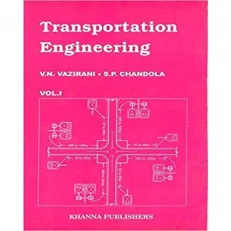 Transportation Engineering. Vol. 1. Paperback