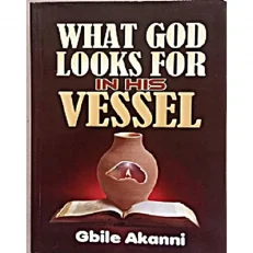 What God Looks For In His Vessel By Gbile Akanni. Paperback