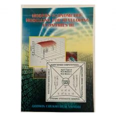 Modern Econometric Modelling For Developing Economies Iii By Prof. Godwin