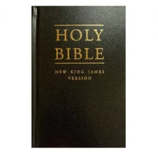 Hardcover NKJV Holy Bible - Black