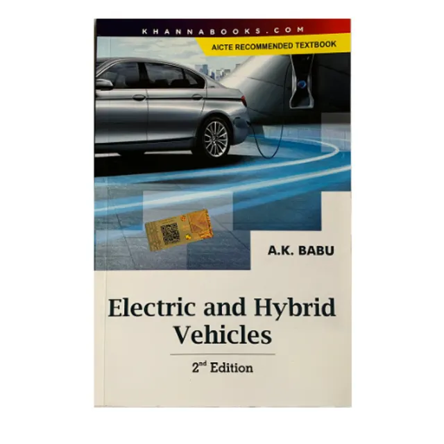 Electric And Hybrid Vehicles By A. K. Babu. 2nd Edition 2022 - Paperback