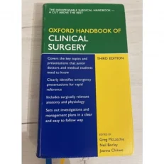 Oxford Handbook Of Clinical Surgery By Greg Mclatchie - 3rd Edition Paperback