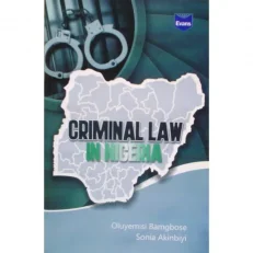 Criminal Law In Nigeria By Oluyemisi Bamgbose